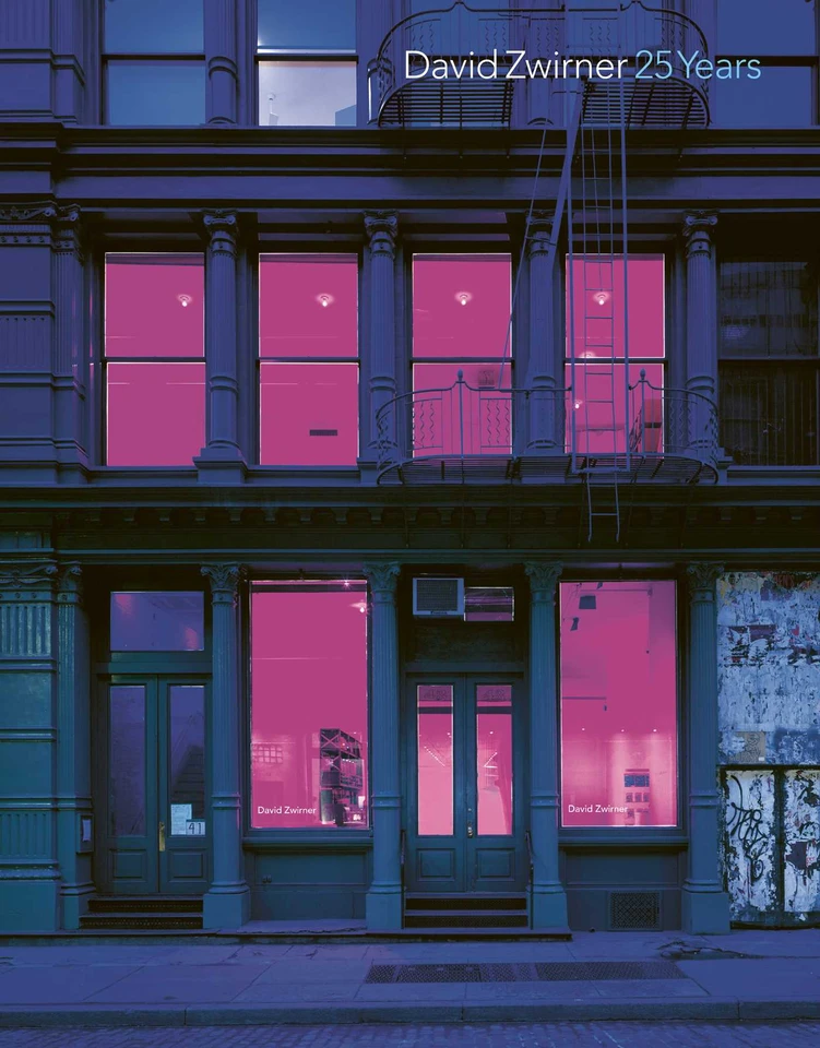 David Zwirner: 25 Years book cover by Richard Shiff, Robert Storr