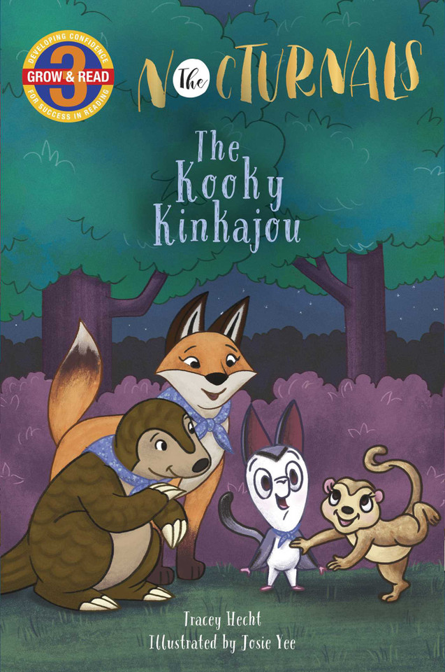 The Kooky Kinkajou: The Nocturnals Grow & Read Early Reader, Level 3 (The Nocturnals) book cover by Tracey Hecht