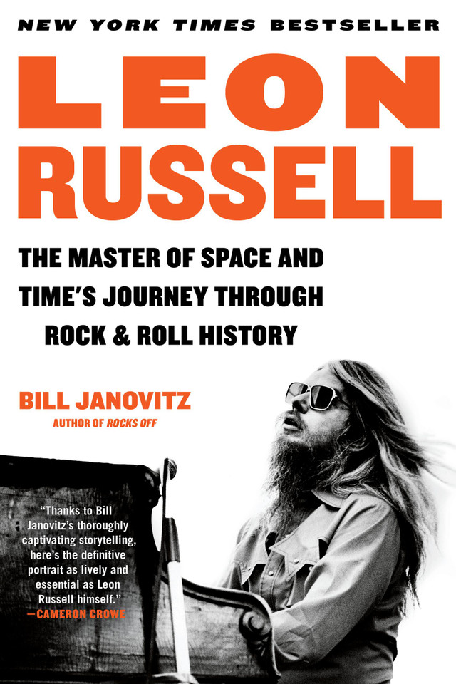Leon Russell: The Master of Space and Time's Journey Through Rock & Roll History book cover by Bill Janovitz