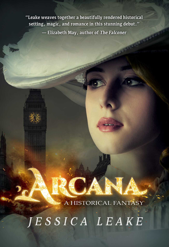 Arcana: A Novel of the Sylvani (Novels of the Sylvani) book cover by Jessica Leake