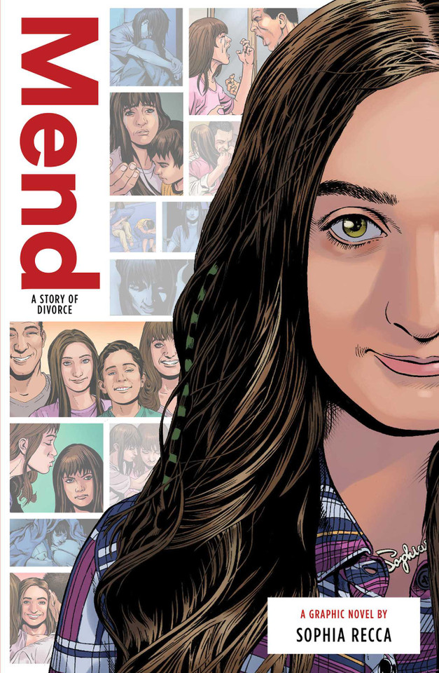 Mend: A Story of Divorce (Zuiker Teen Topics) book cover by Sophia Recca