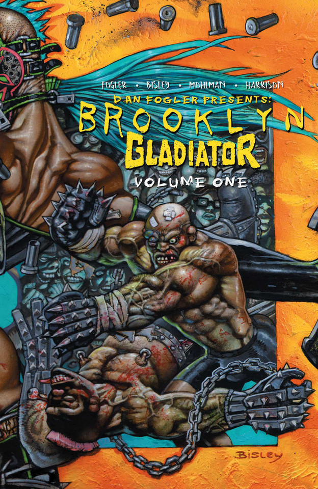 Brooklyn Gladiator book cover by Dan Fogler, Andrew Harrison