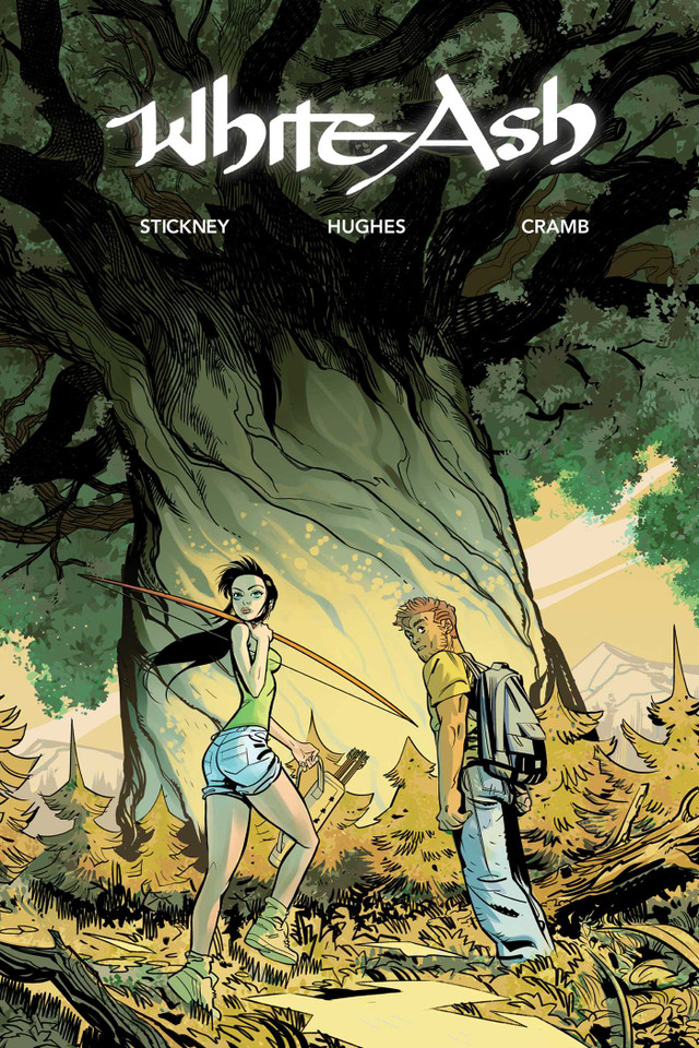 White Ash (White Ash) book cover by Charlie Stickney