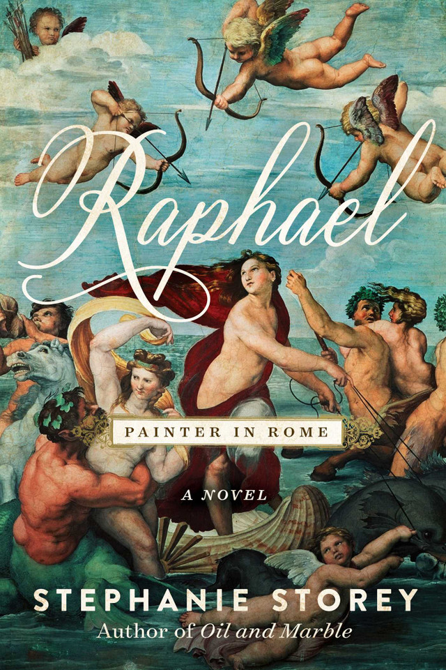 Raphael, Painter in Rome: A Novel book cover by Stephanie Storey