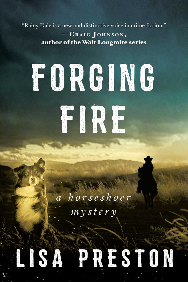 Forging Fire: A Horseshoer Mystery (Horseshoer Mystery Series) book cover by Lisa Preston