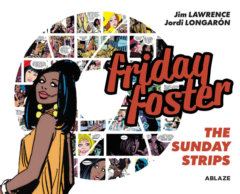 FRIDAY FOSTER book cover by Jim Lawrence