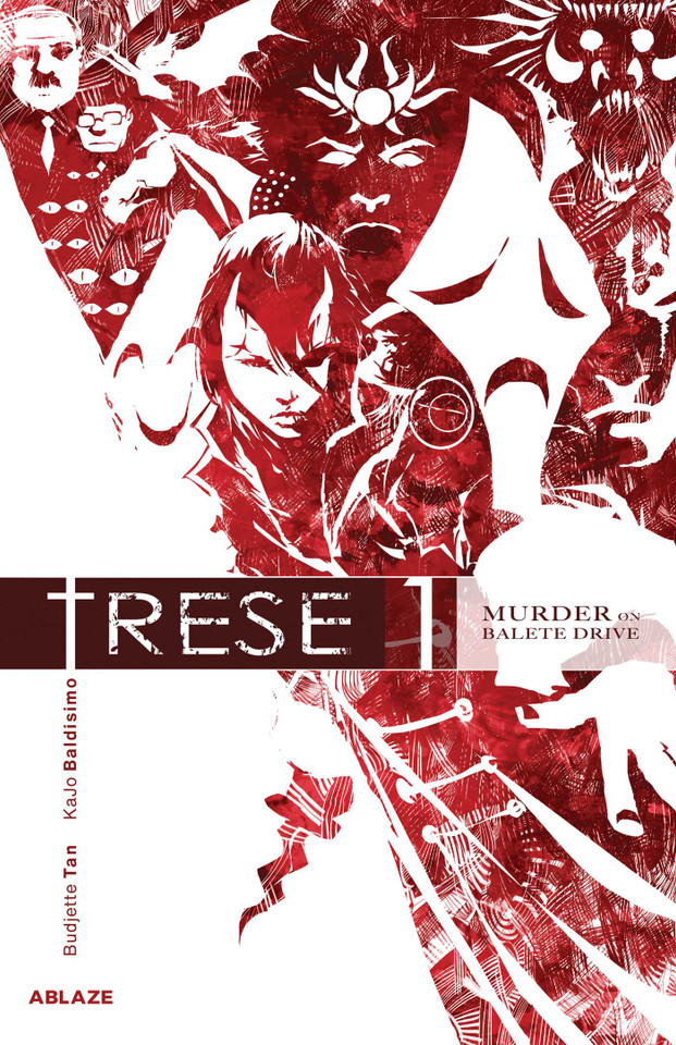 TRESE VOL. 1: MURDER ON BALETE DRIVE (Trese) book cover by Budjette Tan