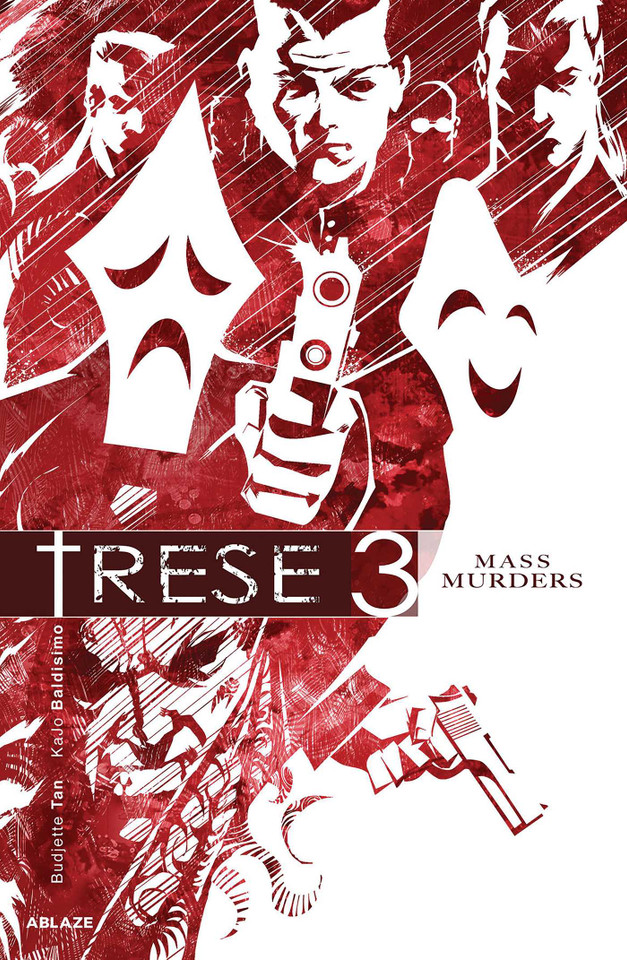 TRESE VOL. 3: MASS MURDERS (Trese) book cover by Budjette Tan