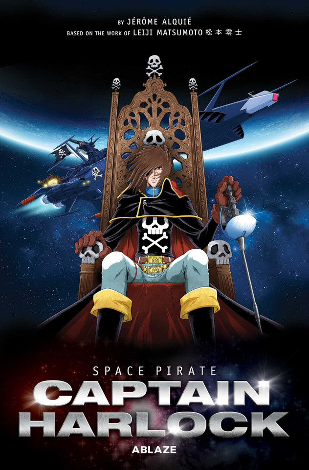 SPACE PIRATE CAPTAIN HARLOCK book cover by Leiji Matsumoto, Jerome Alquie