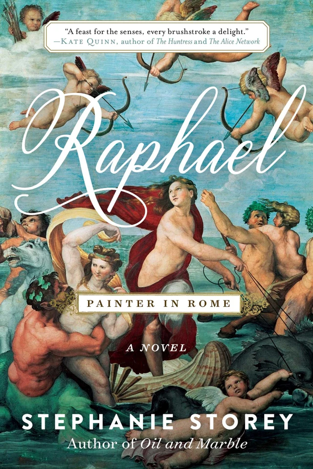 Raphael, Painter in Rome: A Novel book cover by Stephanie Storey