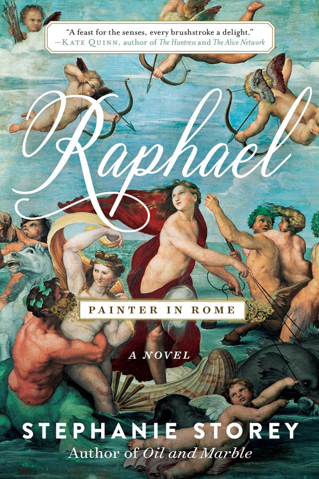 Raphael, Painter in Rome: A Novel book cover by Stephanie Storey