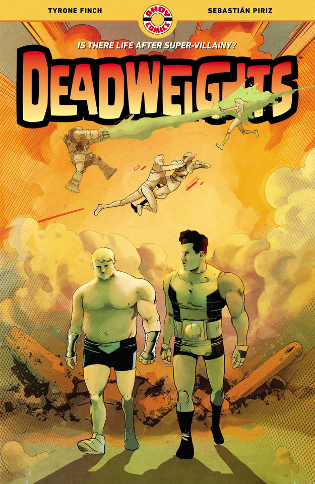 Deadweights book cover by Tyrone Finch