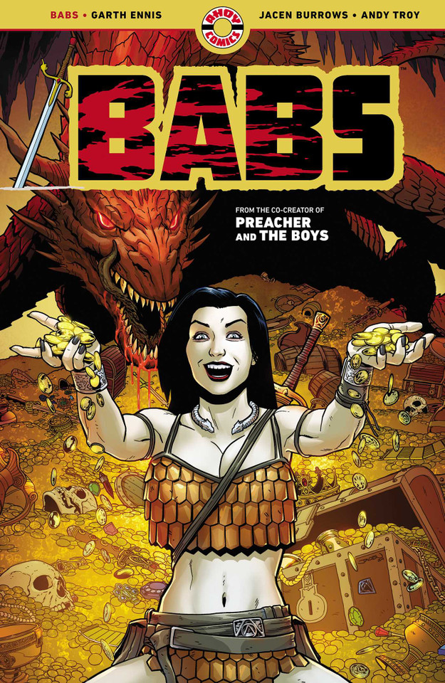 Babs book cover by Garth Ennis
