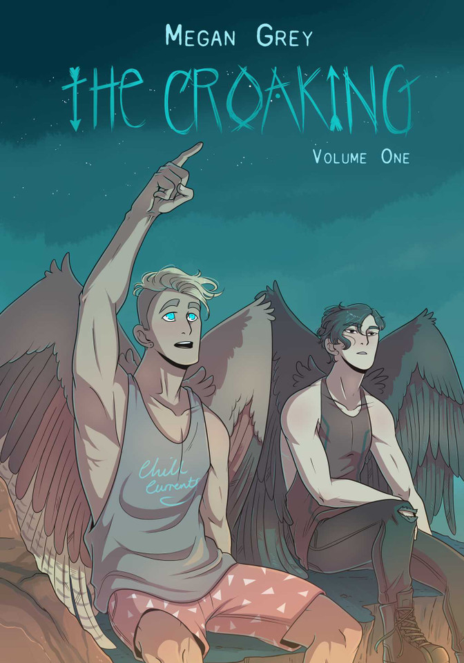 The Croaking Volume 1 (The Croaking) book cover by Megan J. Grey