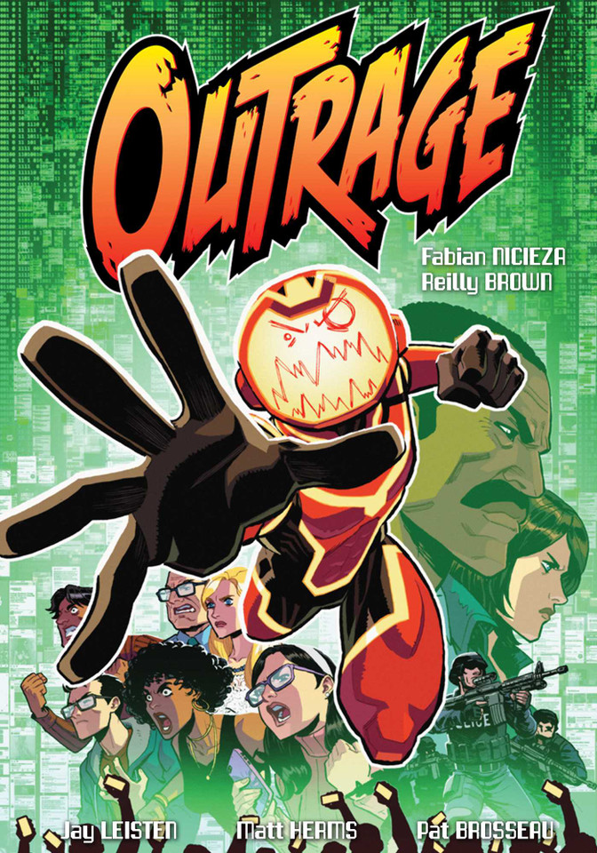 Outrage Volume 1 (Outrage) book cover by Fabian Nicieza