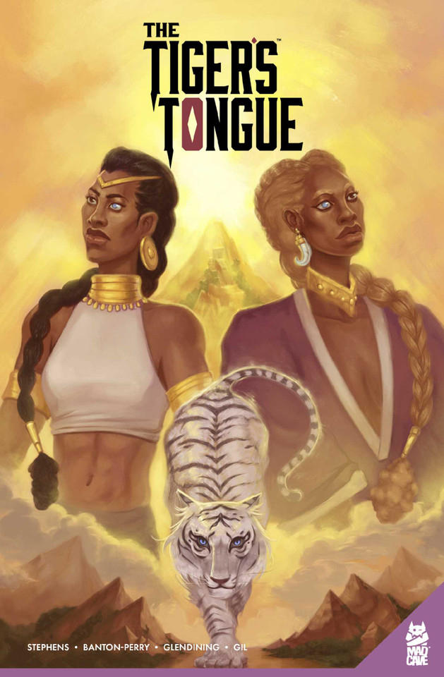 The Tiger's Tongue book cover by Olivia Stephens