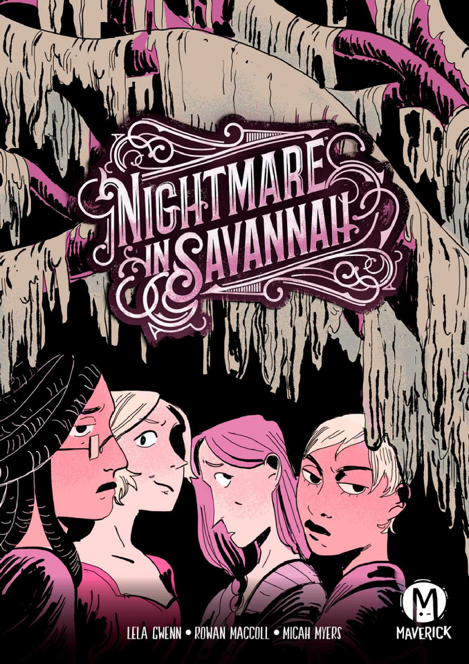 Nightmare in Savannah book cover by Lela Gwenn