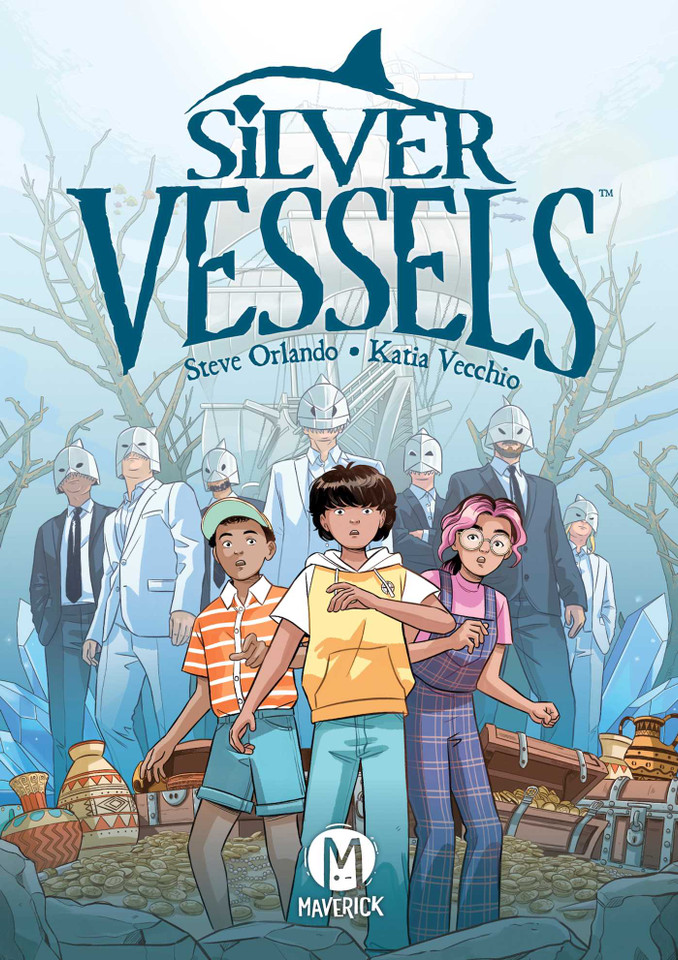 Silver Vessels book cover by Steve Orlando