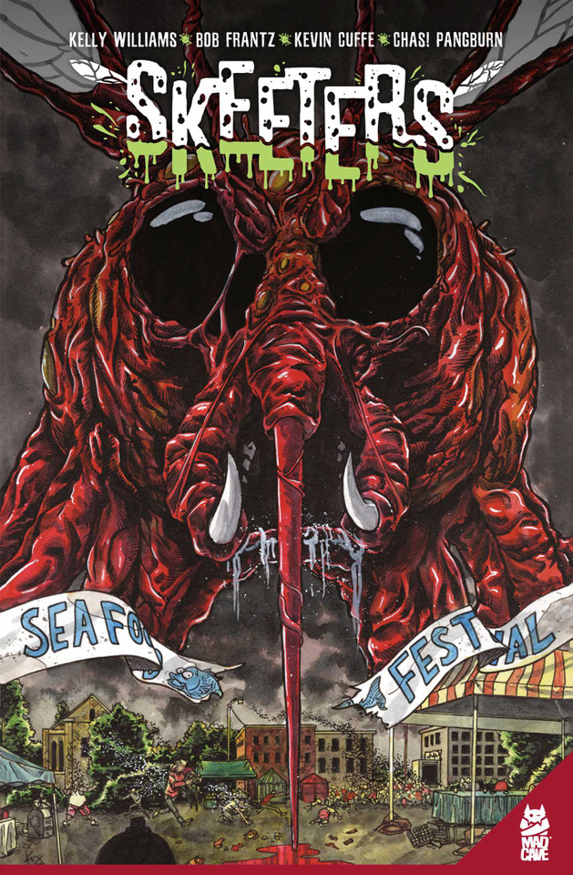 Skeeters GN book cover by Bob Frantz, Kevin Cuffe