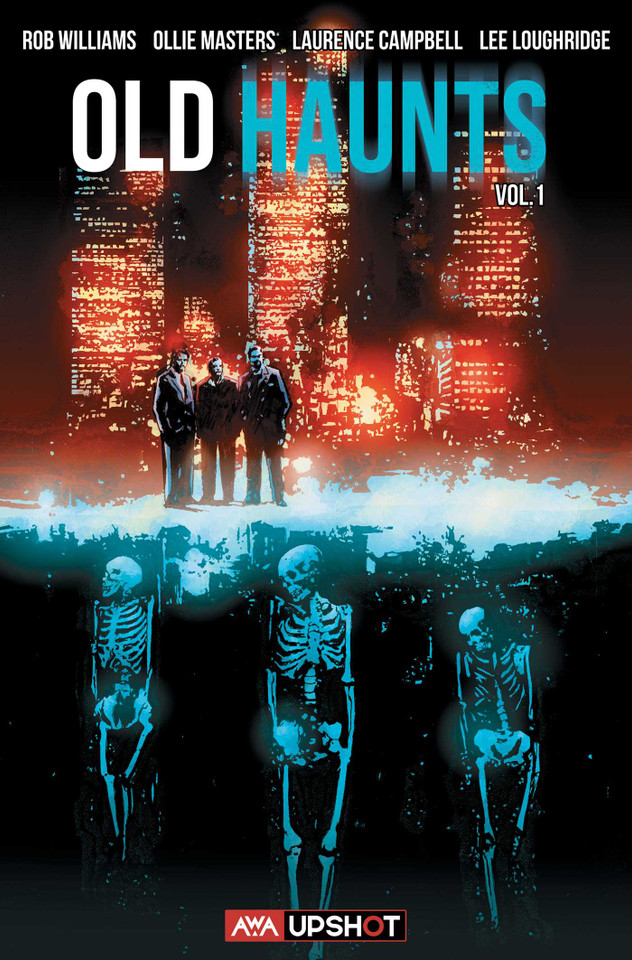 Old Haunts book cover by Ollie Masters, Rob Williams