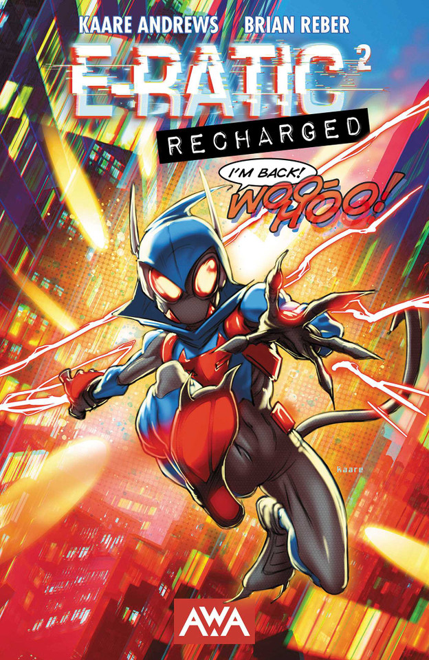 E-Ratic: Recharged (E-Ratic) book cover by Kaare Andrews