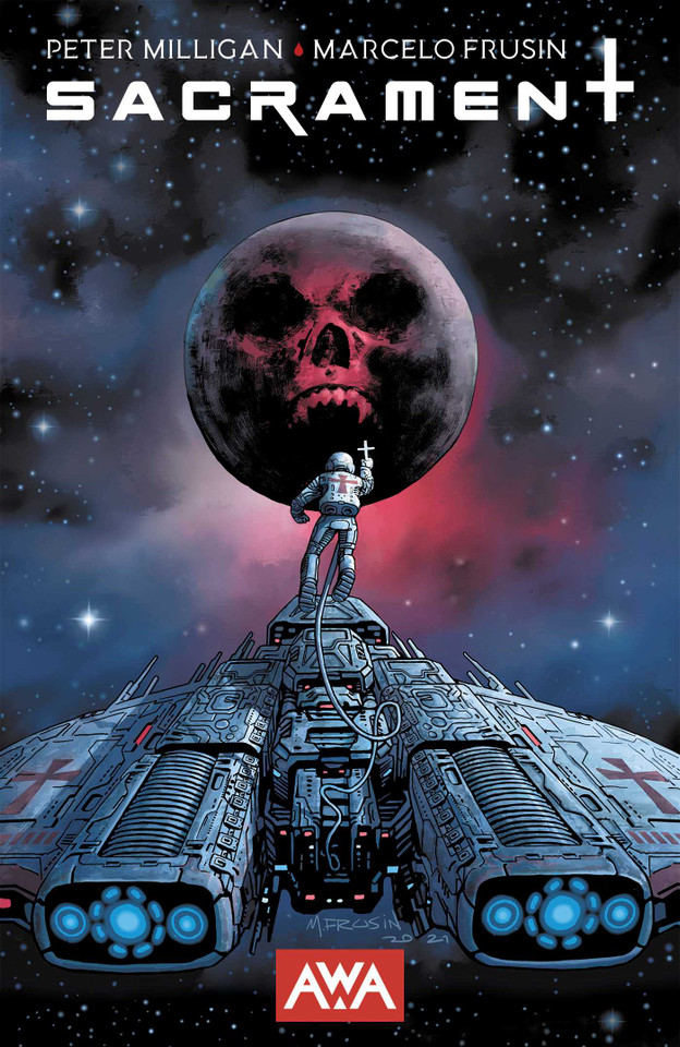 Sacrament book cover by Peter Milligan