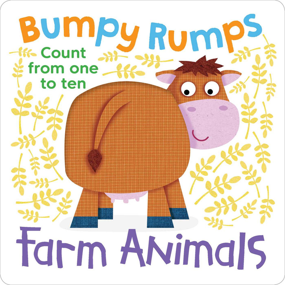 Bumpy Rumps: Farm Animals (A giggly, tactile experience!): Count from one to ten (Bumpy Rumps) book cover by Little Genius Books