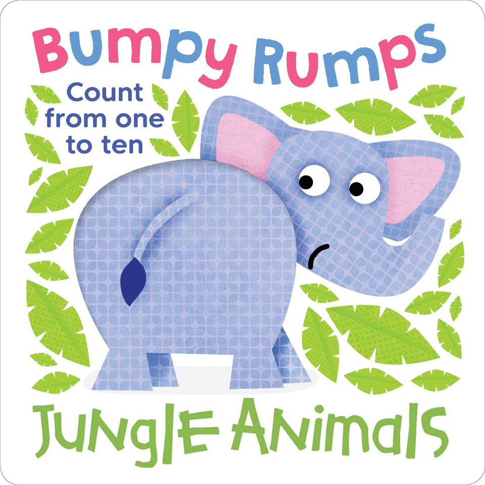 Bumpy Rumps: Jungle Animals (A giggly, tactile experience!): Count from one to ten (Bumpy Rumps) book cover by Little Genius Books