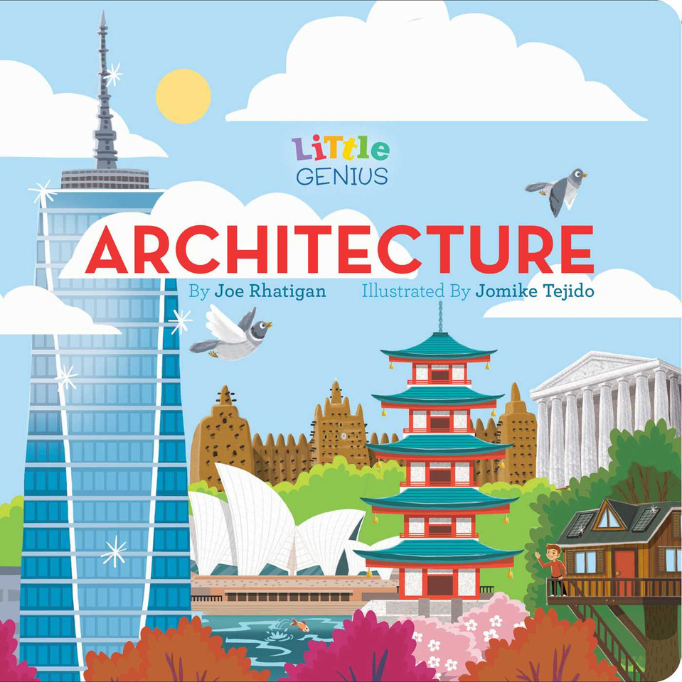 Little Genius Architecture (Little Genius) book cover by Joe Rhatigan