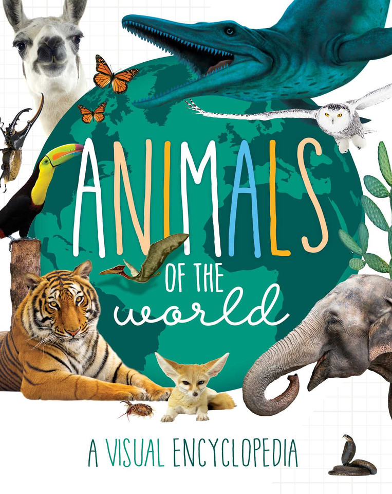 Animals of the World (Little Genius Visual Encyclopedias) book cover by Little Genius Books
