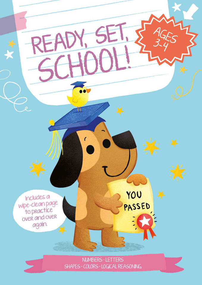 Ready, Set, School! Dog (Ready Set School) book cover by Little Genius Books