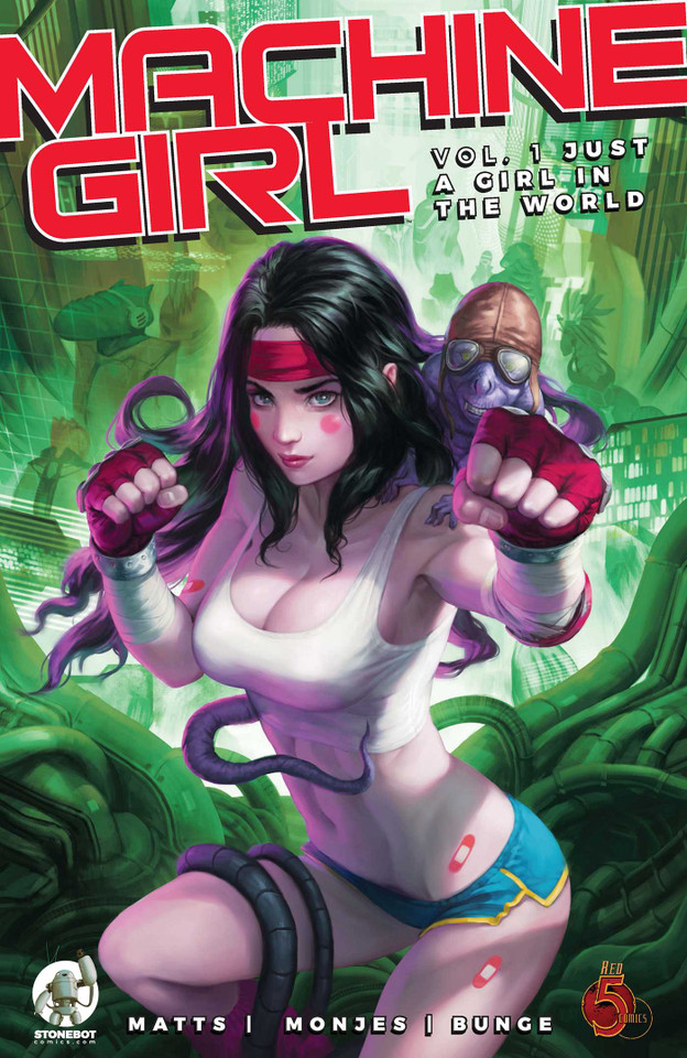 Machine Girl: Just a Girl in the World (Machine Girl) book cover by Matts