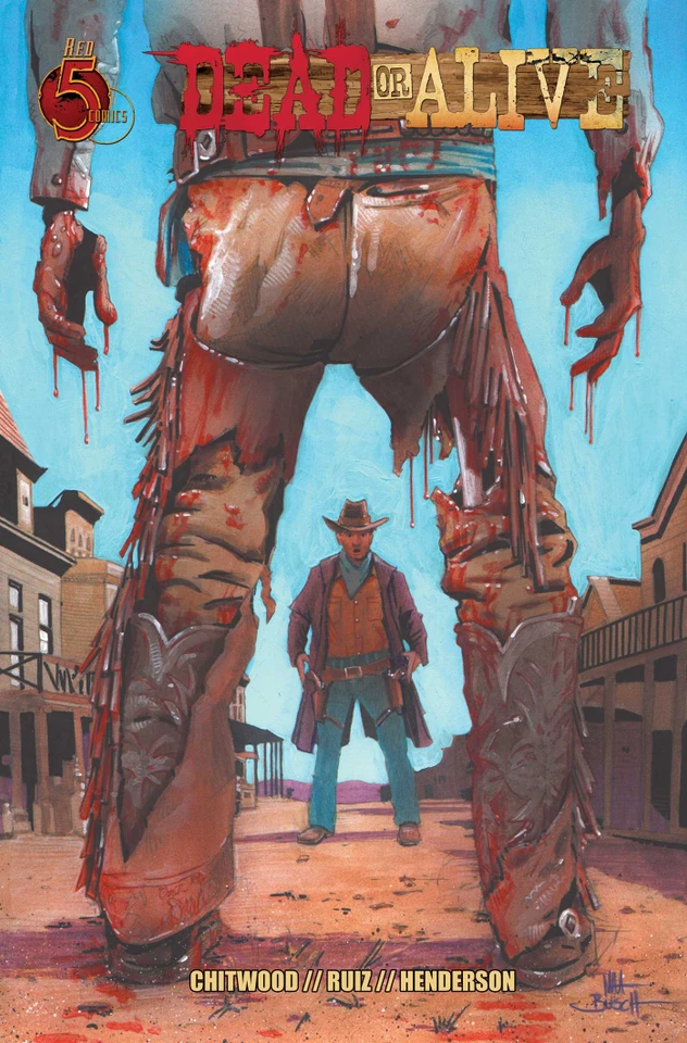Dead or Alive book cover by Scott Chitwood