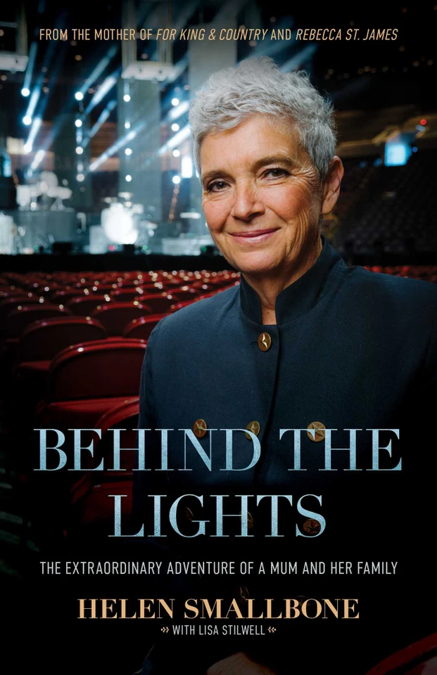 Behind the Lights: The Extraordinary Adventure of a Mum and Her Family book cover by Helen Smallbone, Rebecca St. James
