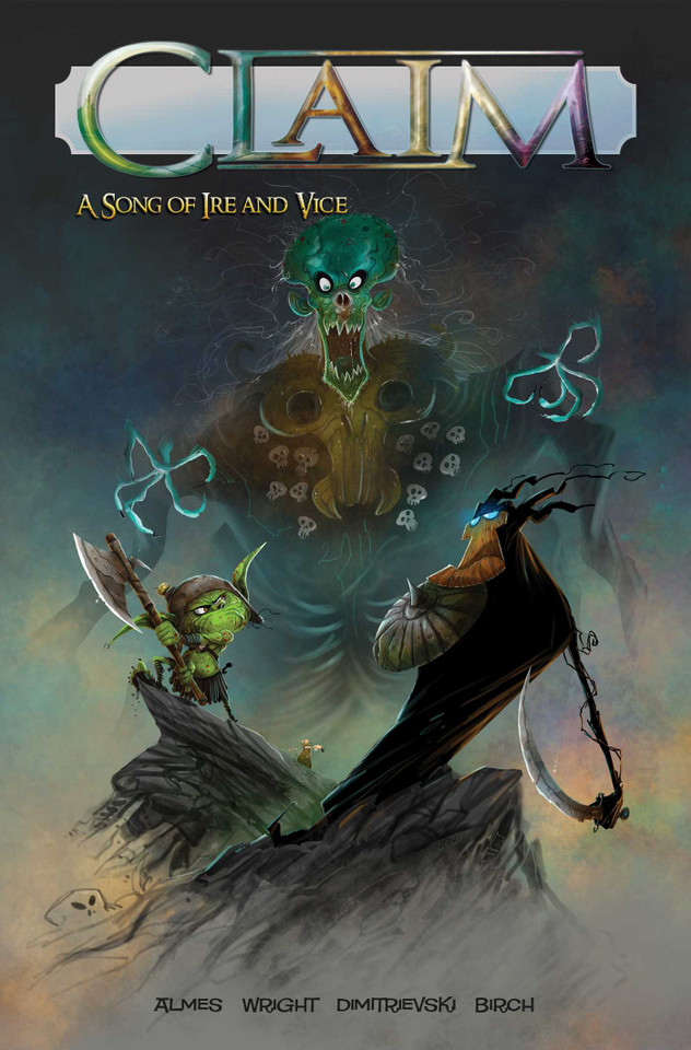 Claim: A Song of Ire and Vice book cover by Greg Wright