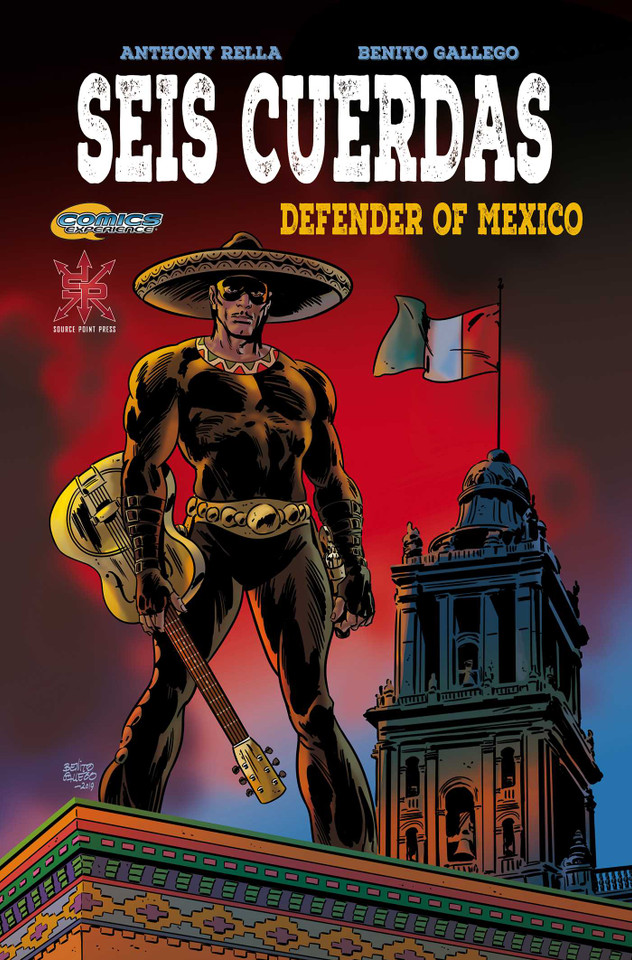 Seis Cuerdas: Defender of Mexico book cover by Anthony Rella