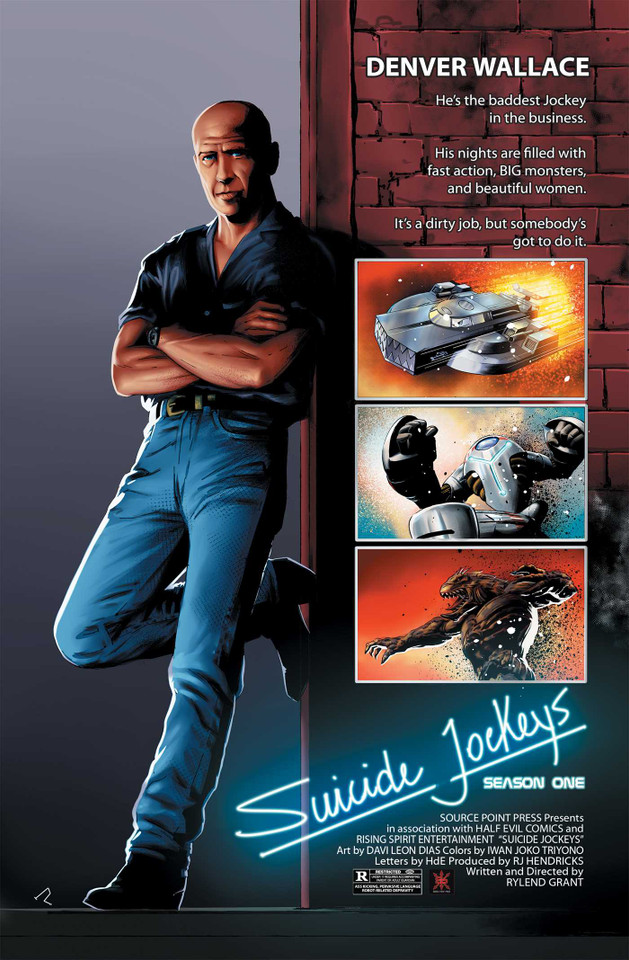 Suicide Jockeys: Season One book cover by Rylend Grant
