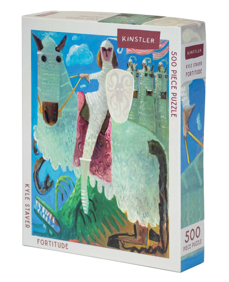 Fortitude: 500 piece puzzle book cover by 