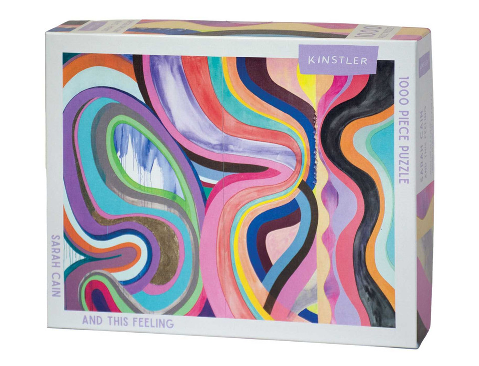 and this feeling: 1000 piece puzzle book cover by 