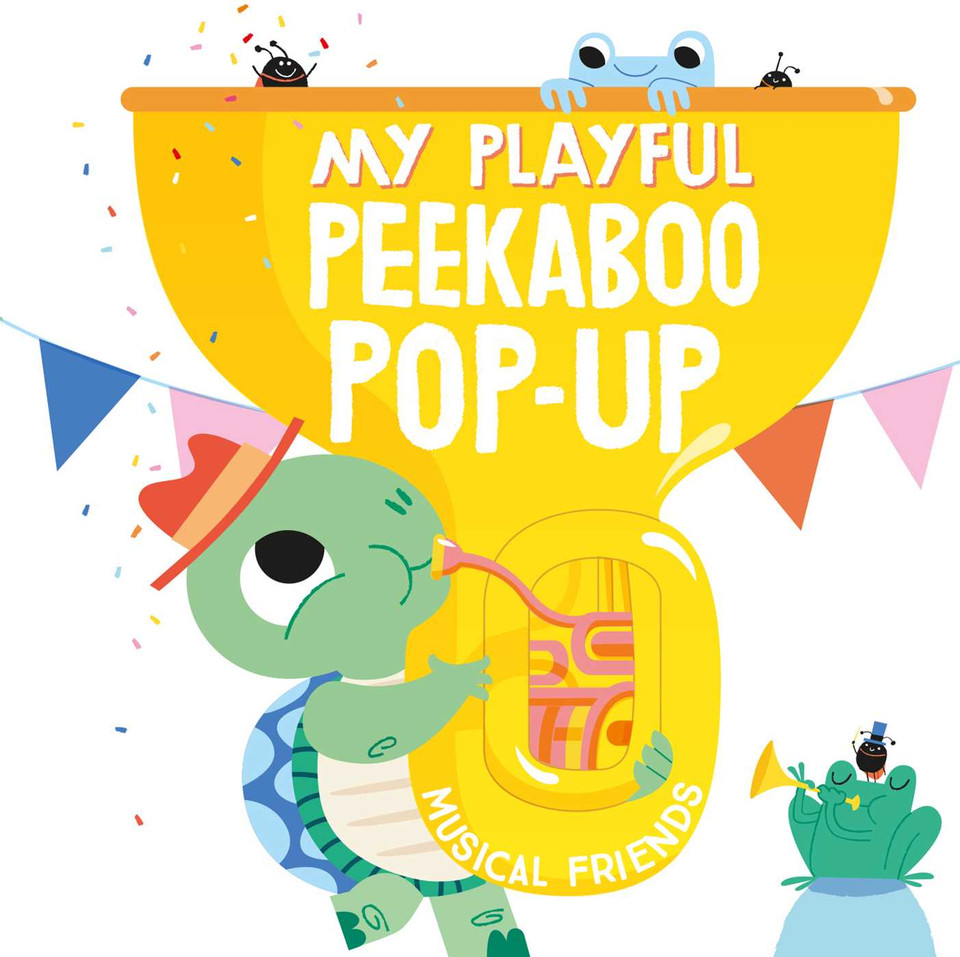 My Playful Peekaboo Pop-up Musical Friends (My Playful Peekaboo Pop-up) book cover by Little Genius Books