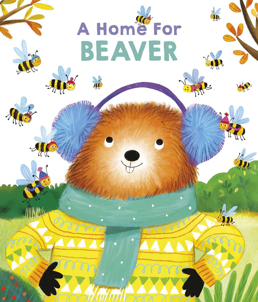A Home For Beaver book cover by Little Genius Books