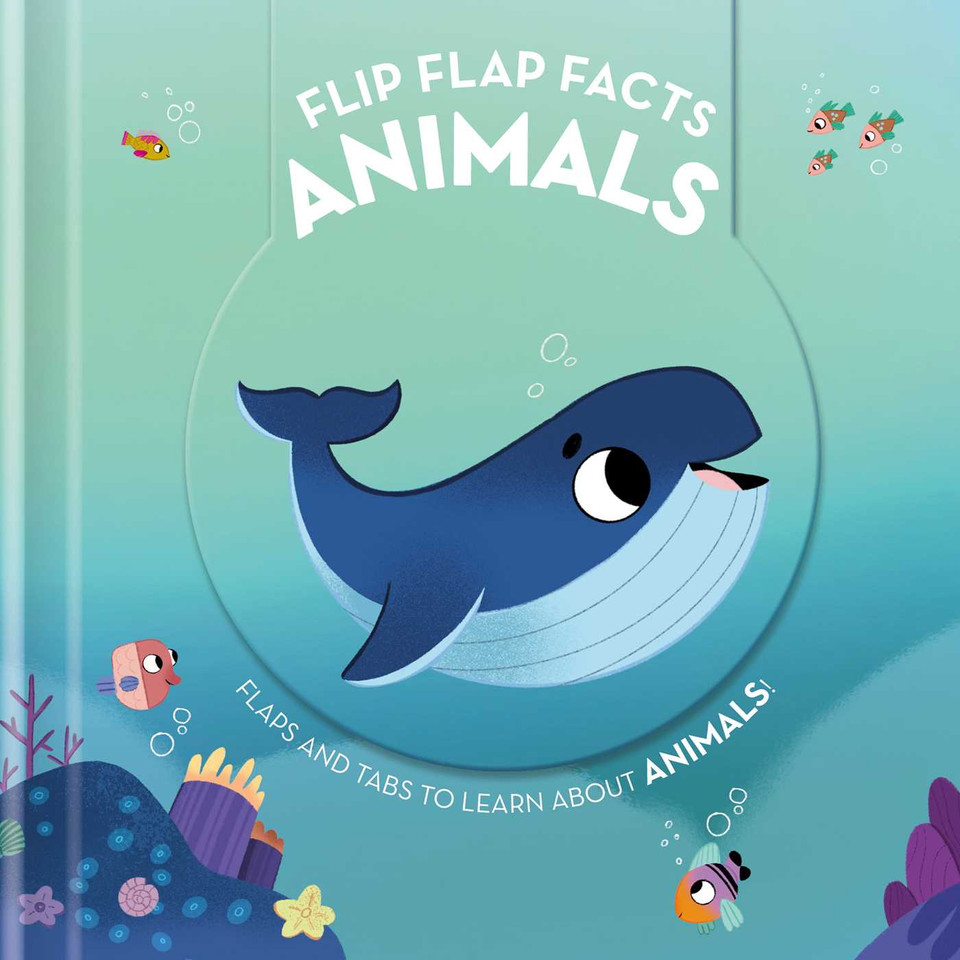Flip Flap Facts - Animals (Flip Flap Facts) book cover by Little Genius Books