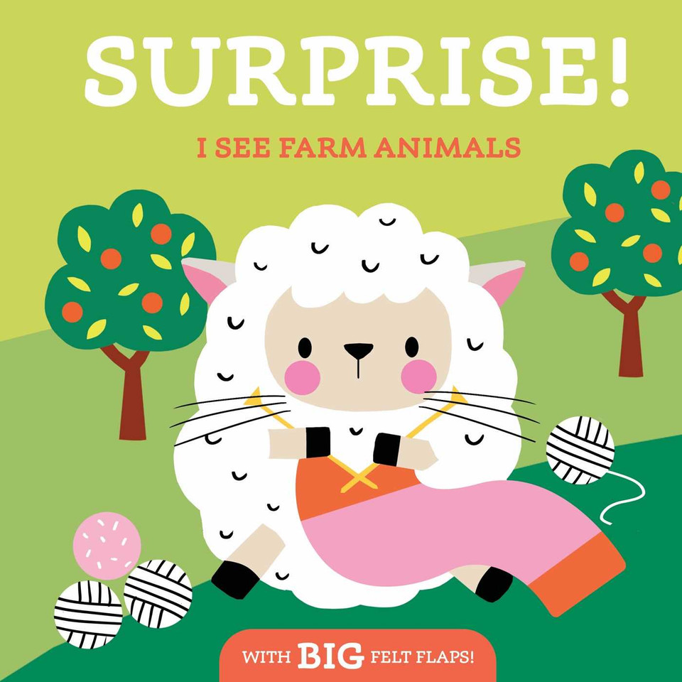 Surprise! I See Farm Animals (Surprise!) book cover by Little Genius Books