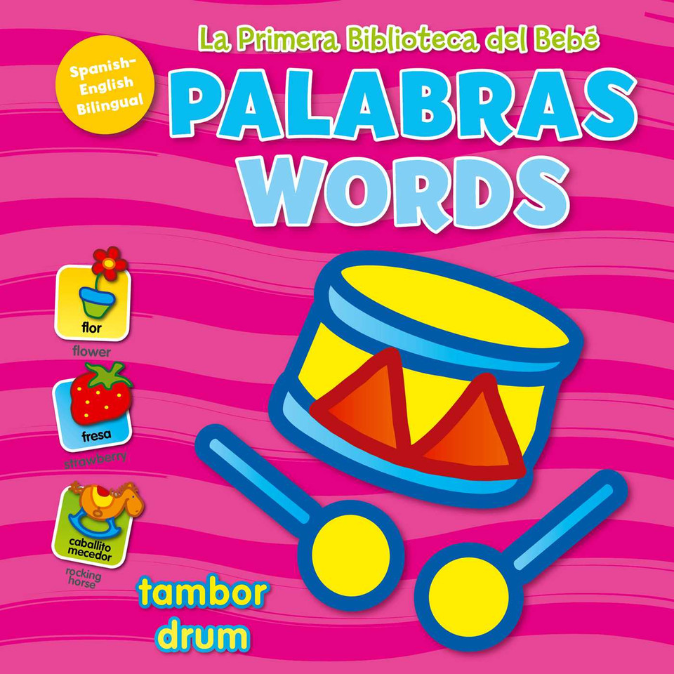 La Primera Biblioteca del Bebé Palabras (Baby's First Library-Words Spanish) (La Primera Biblioteca) book cover by Little Genius Books
