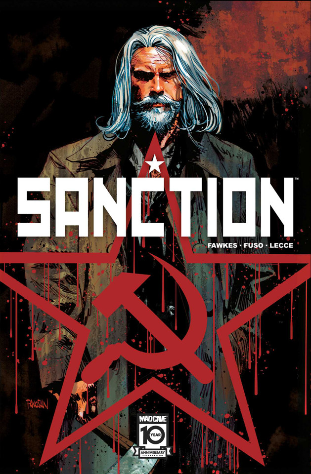 Sanction book cover by Ray Fawkes