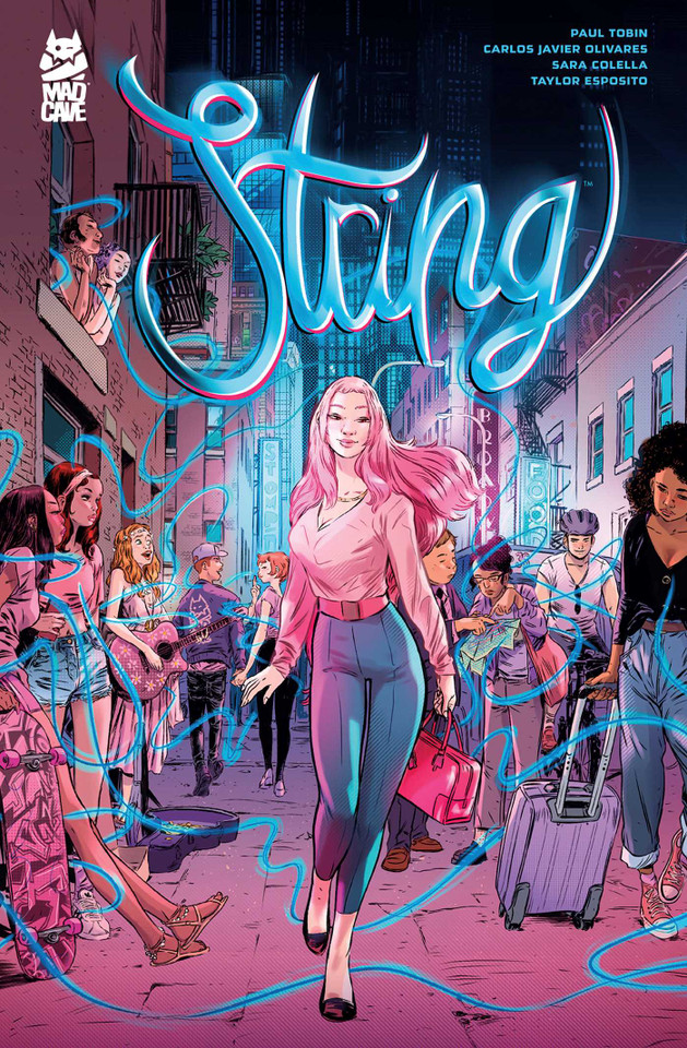 String (String) book cover by Paul Tobin