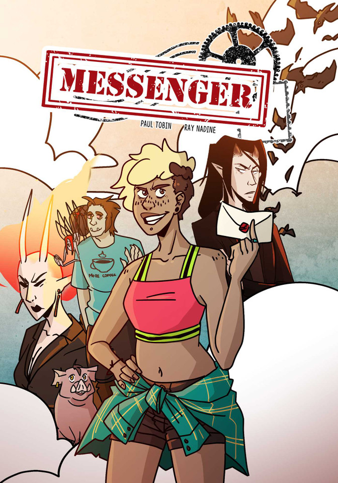 Messenger Volume 1 book cover by Paul Tobin