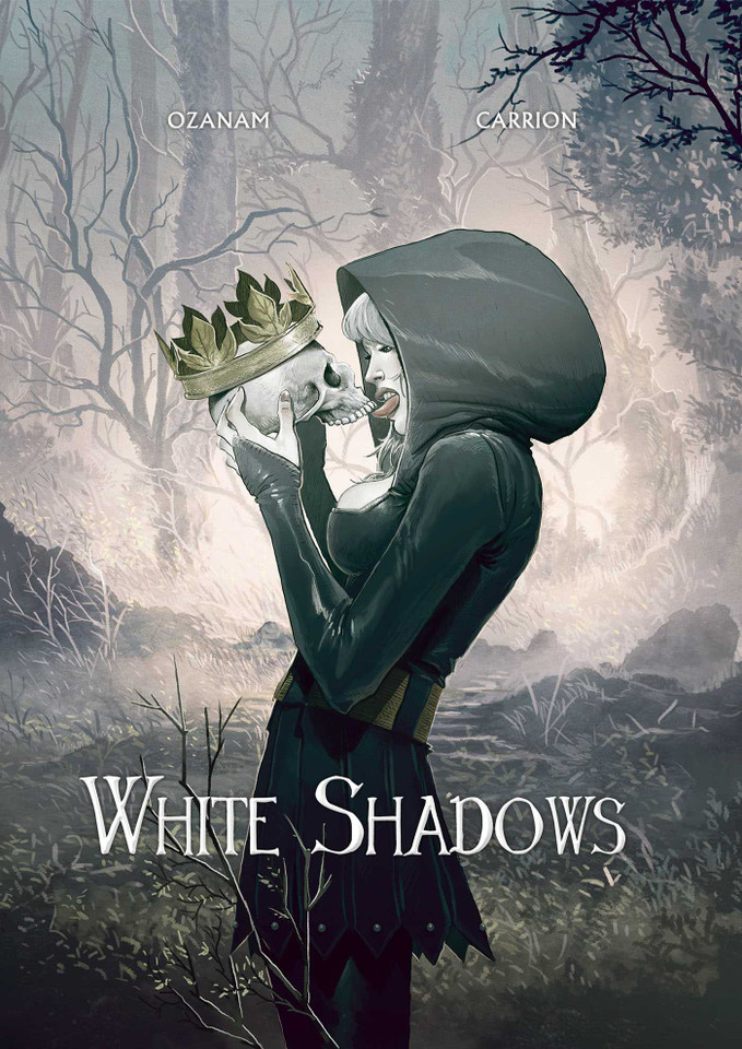 White Shadows book cover by Antoine Ozanam