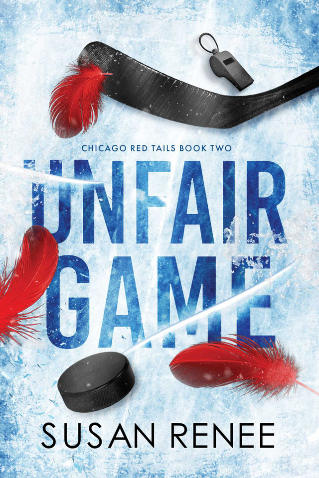 Unfair Game: A Slow Burn Hockey Romance (Chicago Red Tails) book cover by Susan Renee