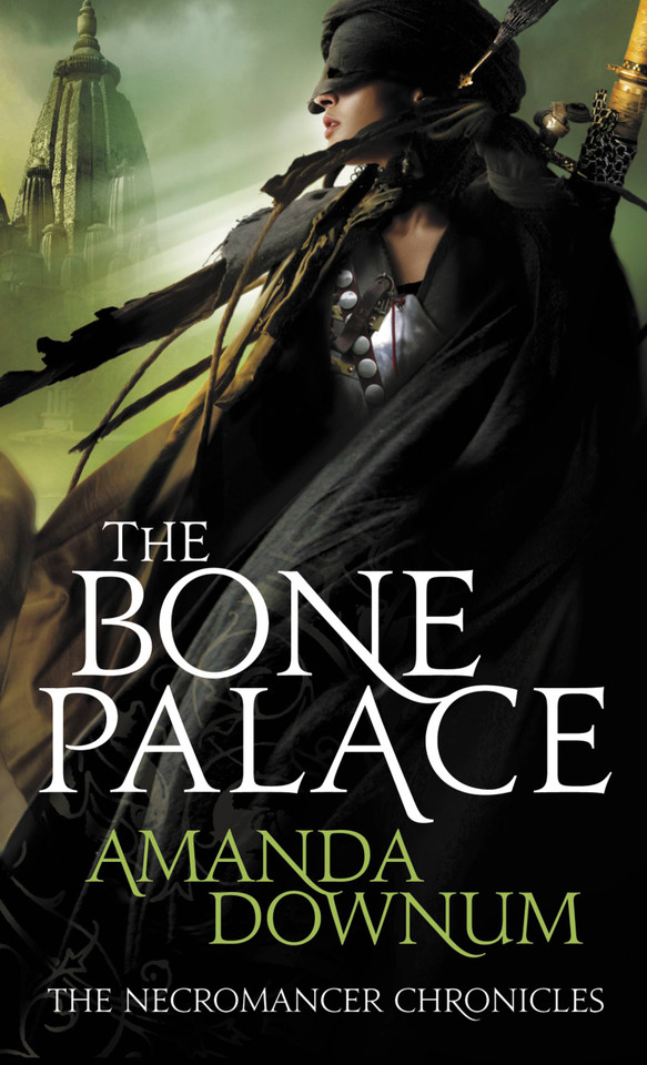 The Bone Palace (The Necromancer Chronicles #2) book cover by Amanda Downum